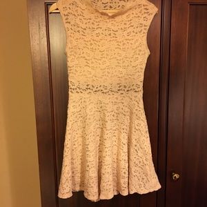 Pink Lace Dress
